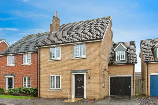 Thumbnail Detached house for sale in Phoenix Way, Stowmarket