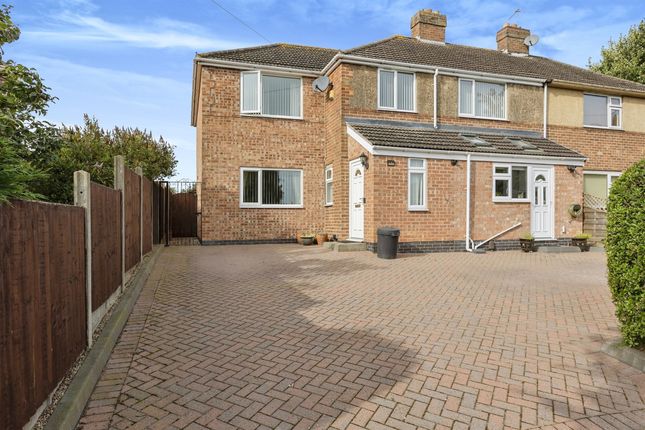 Thumbnail Semi-detached house for sale in St. Marys Avenue, Barwell, Leicester