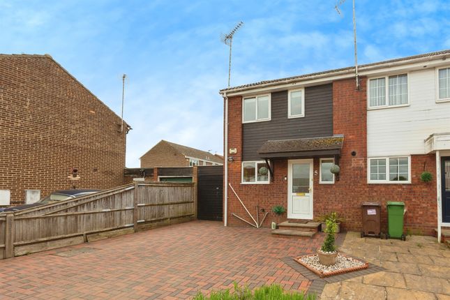 Thumbnail End terrace house for sale in Bronte Close, Haydon Hill, Aylesbury