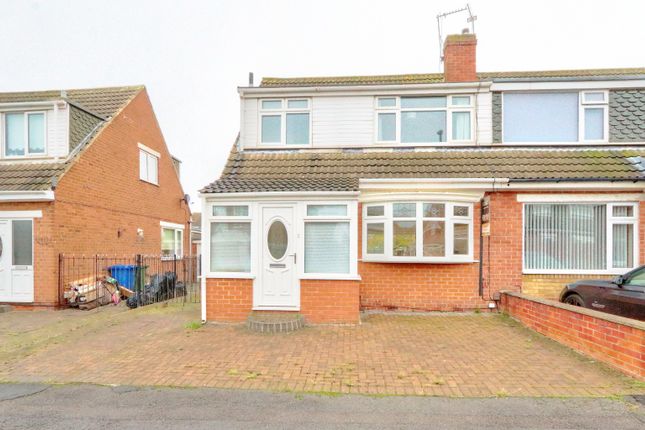 Thumbnail Semi-detached house for sale in Chartwell Close, Marske-By-The-Sea
