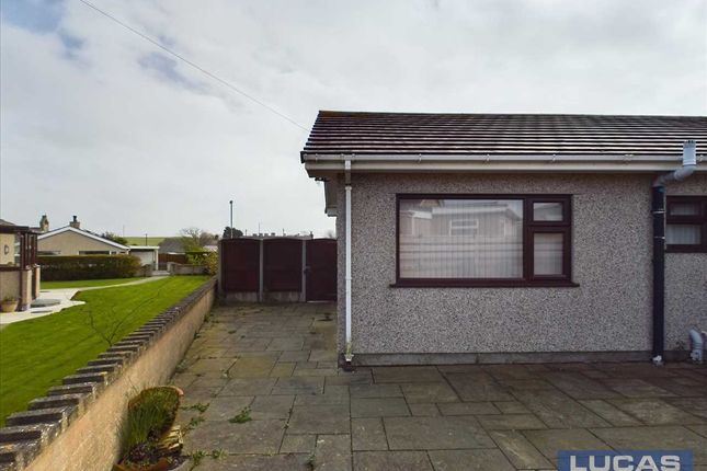 Detached bungalow for sale in Cartref, Tyddyn Gyrfa Estate, Cemaes