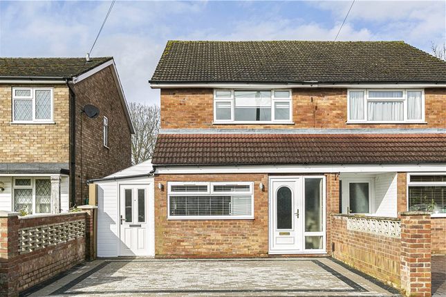 Thumbnail Semi-detached house for sale in New Park Road, Ashford, Surrey