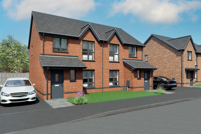Thumbnail Semi-detached house for sale in Lon Ty Gwyn, Aberbargoed