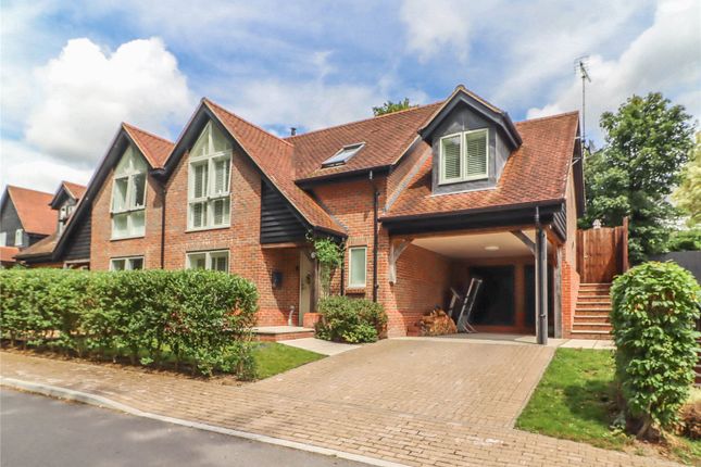 Thumbnail Semi-detached house for sale in Springhill, St. Mary Bourne, Andover, Hampshire