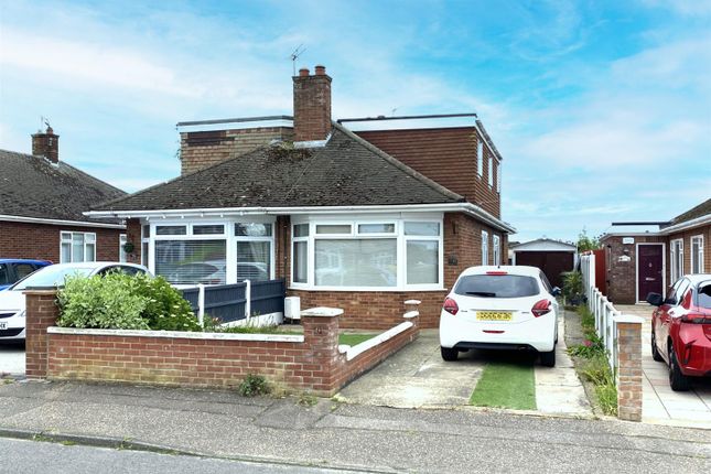 Thumbnail Semi-detached bungalow for sale in Chestnut Avenue, Bradwell, Great Yarmouth