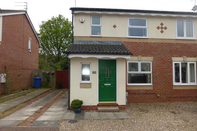 Thumbnail Semi-detached house for sale in Bielby Drive, Beverley