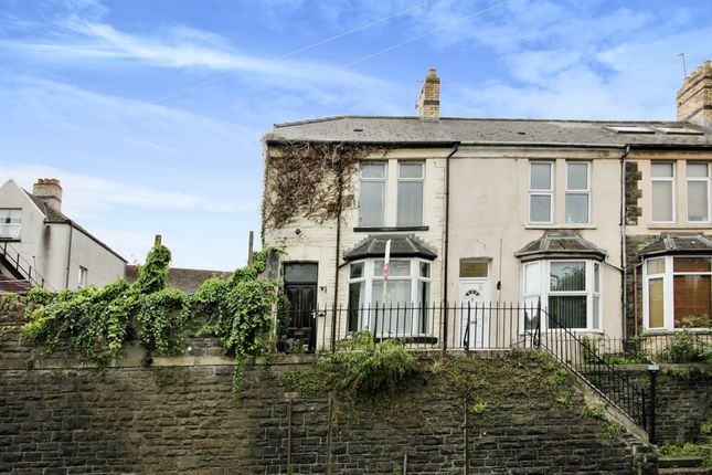 Thumbnail End terrace house for sale in Lowther Road, Cathays, Cardiff