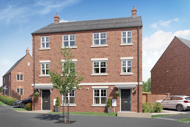 Terraced house for sale in "The Chelbury - Plot 207" at Widdowson Way, Barton Seagrave, Kettering
