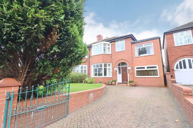Thumbnail Semi-detached house for sale in Greenleach Lane, Worsley, Manchester
