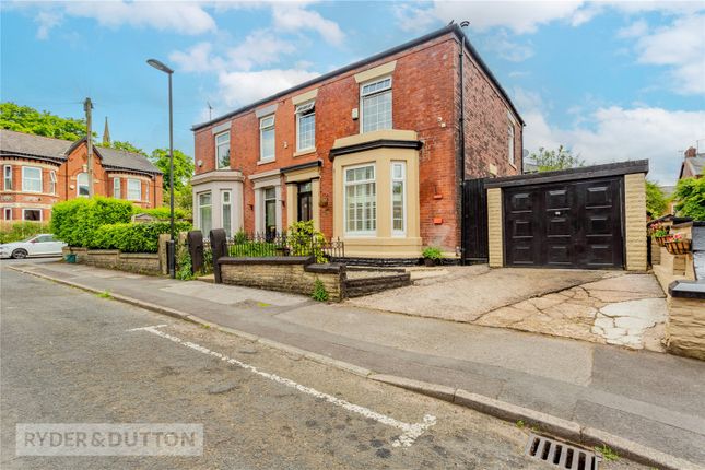 Thumbnail Semi-detached house for sale in Queen Street, Royton, Oldham, Greater Manchester