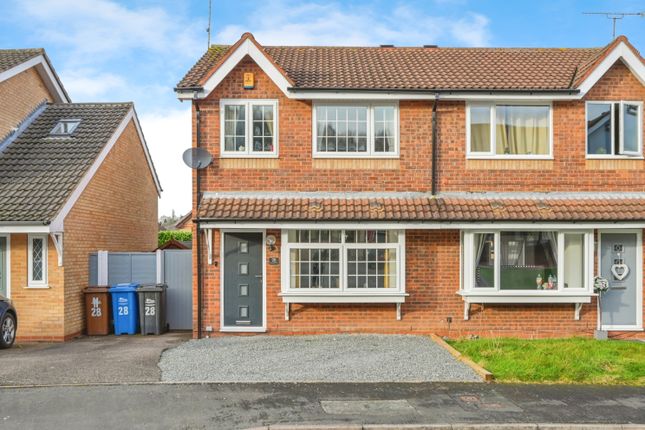 Semi-detached house for sale in Redwood Drive, Burton-On-Trent, Staffordshire