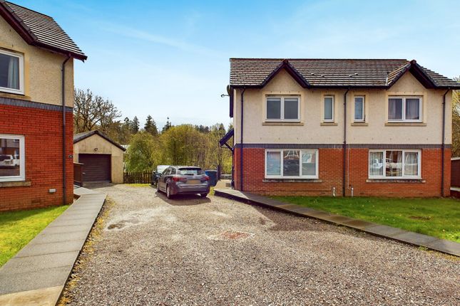 Semi-detached house for sale in 29 Meadows Road, Lochgilphead, Argyll PA31