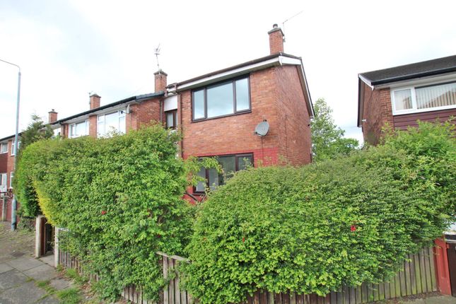 End terrace house for sale in Harlow Close, St. Helens