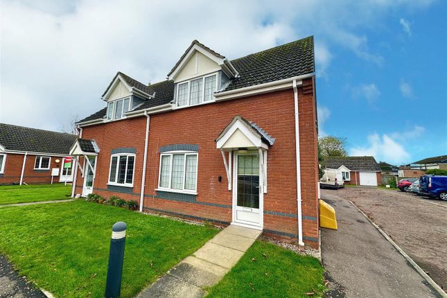 Semi-detached house for sale in Dunkerley Court, Stalham, Norwich