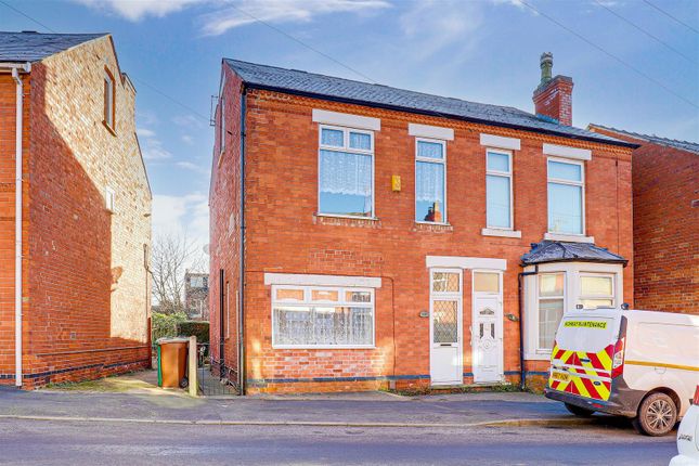 Thumbnail Semi-detached house for sale in Latham Street, Bulwell, Nottinghamshire