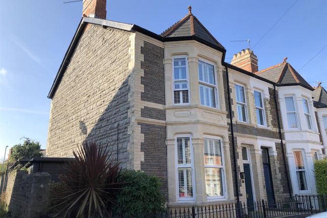 Thumbnail End terrace house for sale in Grove Place, Penarth