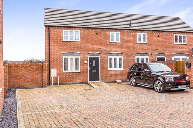 Thumbnail Semi-detached house to rent in Sharnford Mews, Sharnford, Hinckley, Leicestershire