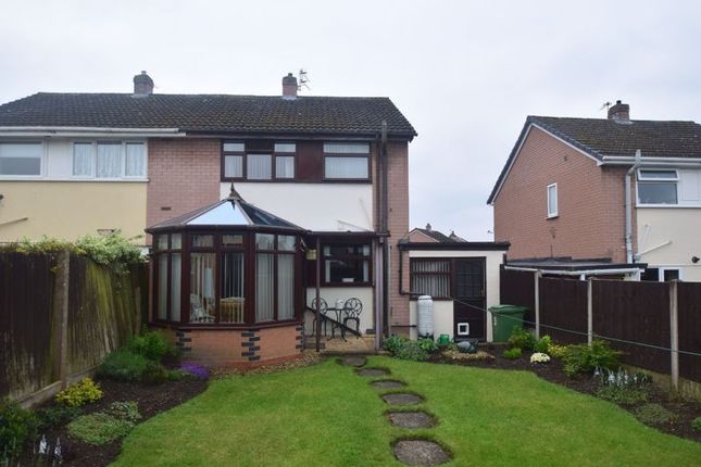Thumbnail Semi-detached house for sale in Stanall Drive, Muxton, Telford