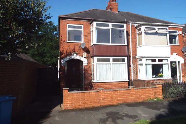 Thumbnail Semi-detached house for sale in Inglemire Avenue, Hull