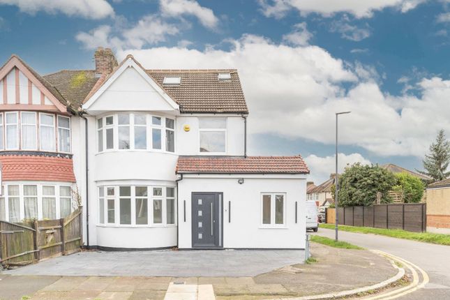 Thumbnail Semi-detached house for sale in Hillcroft Avenue, Pinner