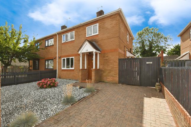 Thumbnail Semi-detached house for sale in Archer Road, Branston, Lincoln