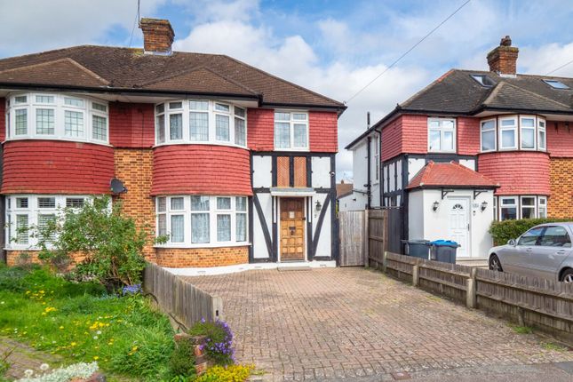 Thumbnail Semi-detached house for sale in Aragon Road, Morden
