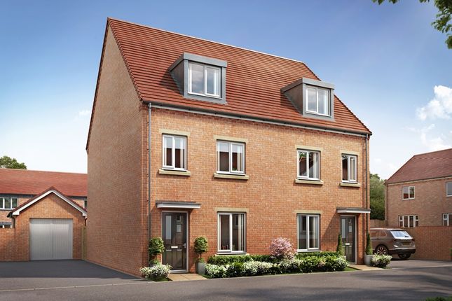 Thumbnail Semi-detached house for sale in "The Alrington - Plot 99" at Claypit Lane, Lichfield