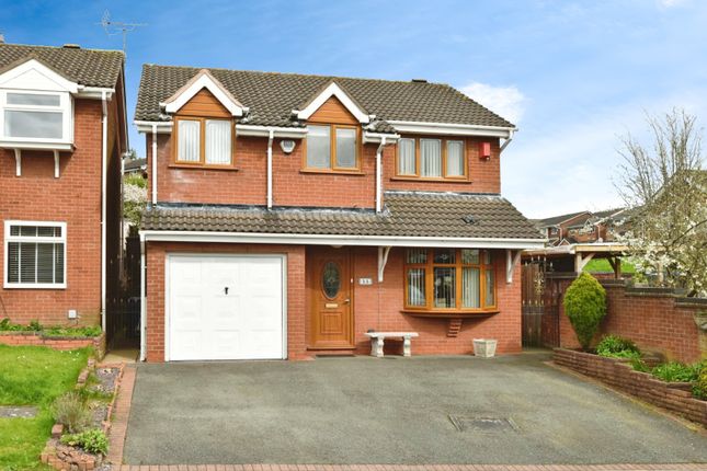 Thumbnail Detached house for sale in Wimberry Drive, Newcastle, Staffordshire