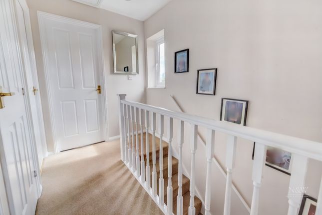 End terrace house for sale in Lodwick Rise, St. Mellons, Cardiff.