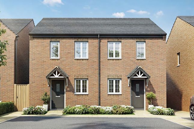 Thumbnail Semi-detached house for sale in "The Canford - Plot 333" at Pontefract Road, Featherstone, Pontefract