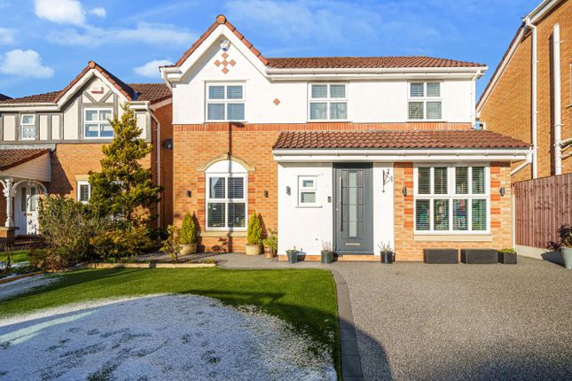Thumbnail Detached house for sale in Godmond Hall Drive, Worsley, Manchester