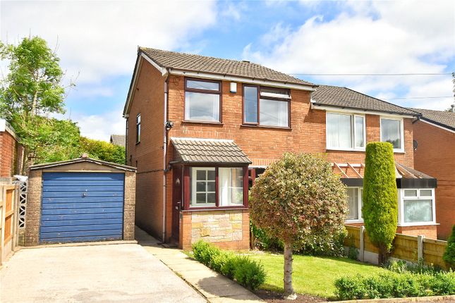Thumbnail Semi-detached house for sale in Fairway, Castleton, Rochdale, Greater Manchester