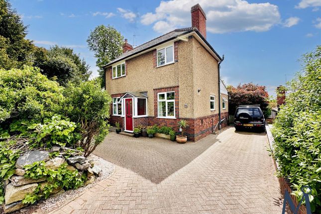 Thumbnail Detached bungalow for sale in Leicester Road, Whitwick, Coalville