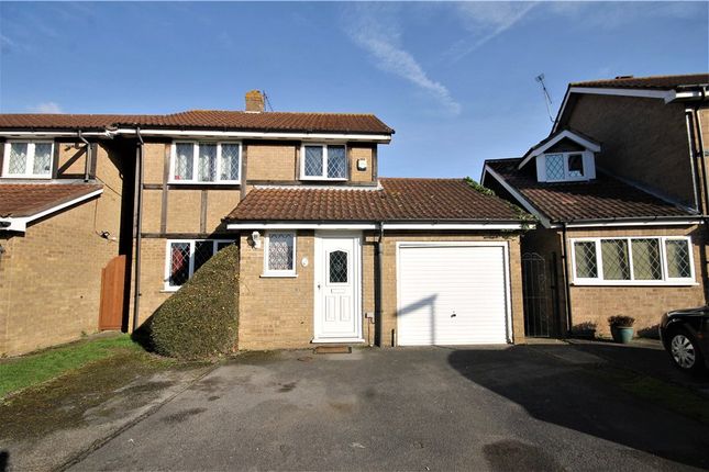 Thumbnail End terrace house to rent in Caddy Close, Egham, Surrey