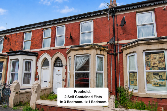 4-bed flat on 37 Regent Rd, Blackpool FY1 4NB, 37 Regent Rd, Blackpool FY1 4NB, Blackpool, £55,000