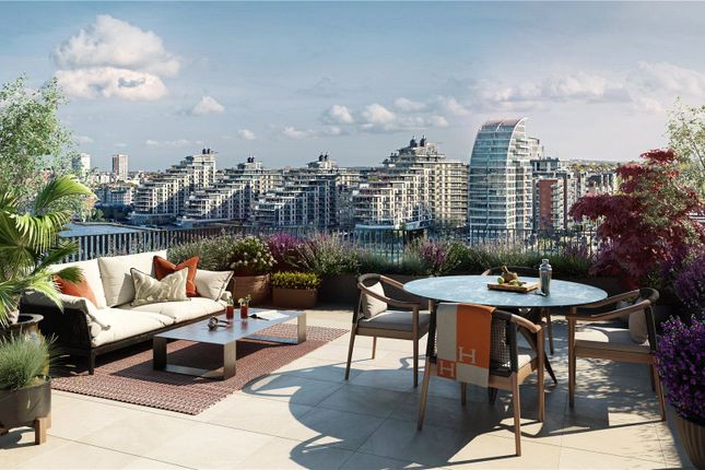 Thumbnail Flat for sale in Hurlingham Waterfront, 362 Wandsworth Bridge Road, London
