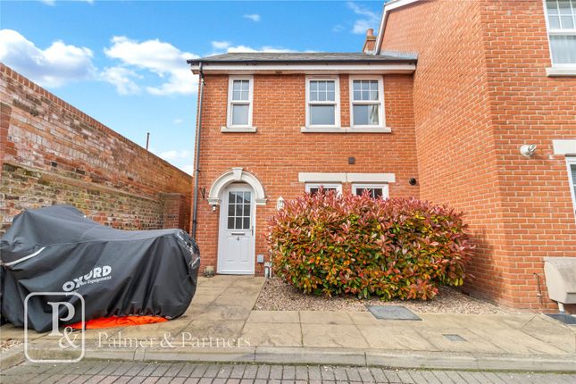 Thumbnail End terrace house for sale in Gunner Mews, Cannon Street, New Town, Colchester, Essex