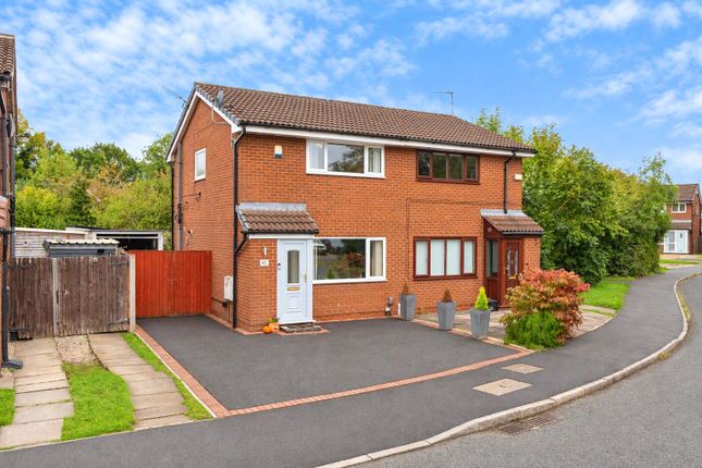 2-bed semi-detached on Dove Close, Warrington, £185,000