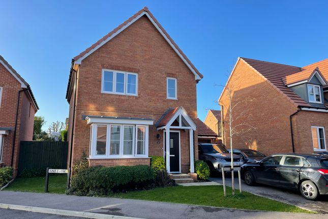Thumbnail Detached house to rent in Juno Close, Fareham