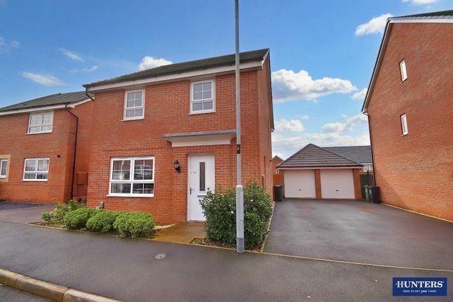 Thumbnail Detached house for sale in Gregory Way, Wigston