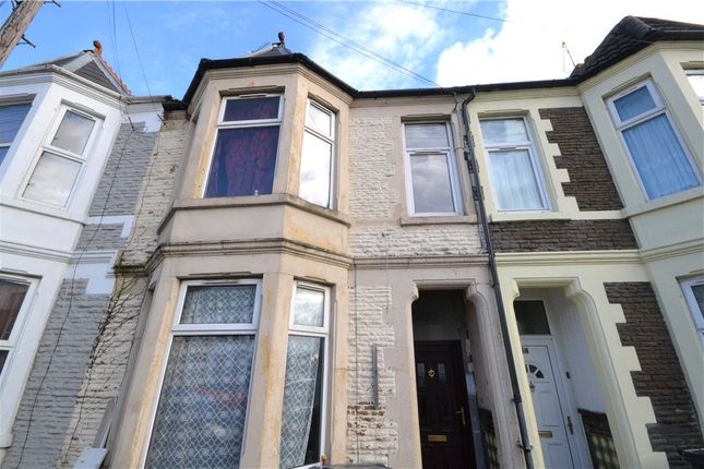 Thumbnail Terraced house for sale in Monthermer Road, Roath, Cardiff
