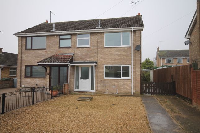 Thumbnail Semi-detached house to rent in Saxon Way, Bourne