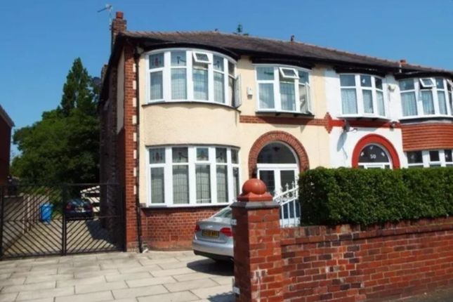 Thumbnail Semi-detached house to rent in Brantingham Road, Chorlton Cum Hardy, Manchester