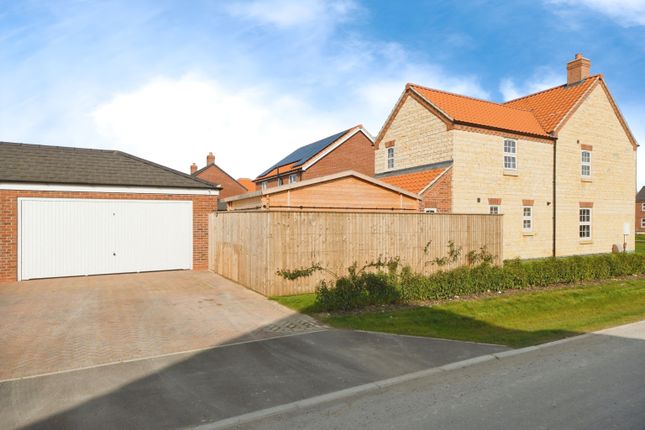 Detached house for sale in Peacock Avenue, Branston, Lincoln, Lincolnshire