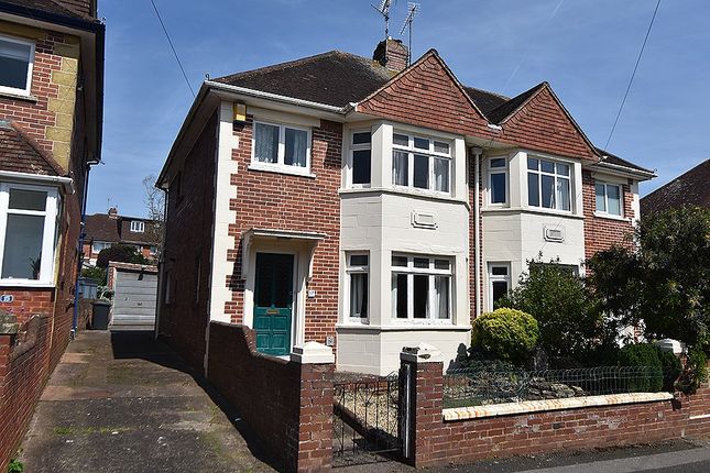 Thumbnail Semi-detached house for sale in Rivermead Road, St Leonards, Exeter