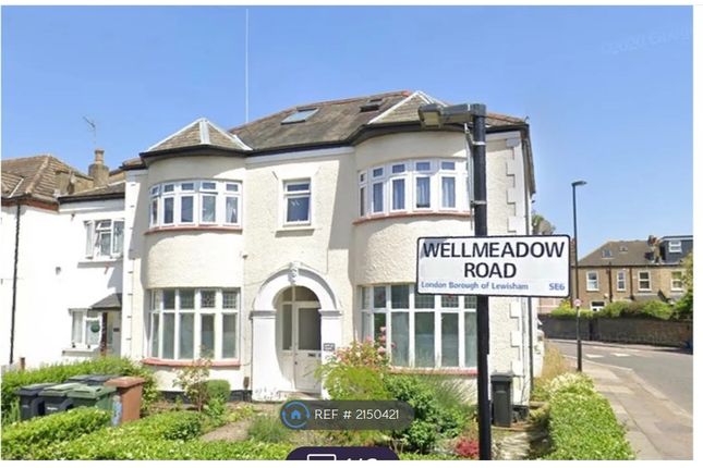 Thumbnail Flat to rent in Wellmeadow Road, Catford