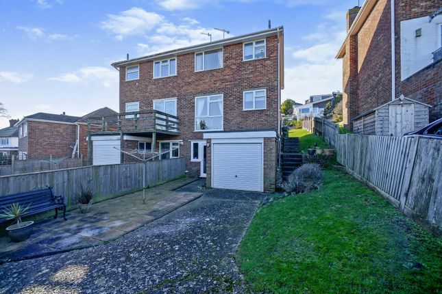 Semi-detached house for sale in Lustrells Close, Saltdean, Brighton, East Sussex