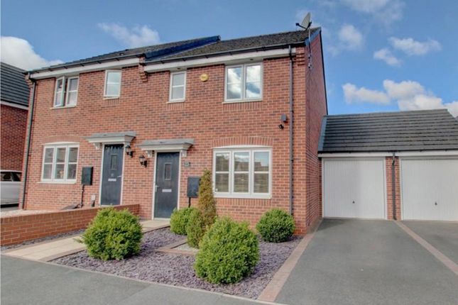 Semi-detached house for sale in Triumph Road, Hinckley