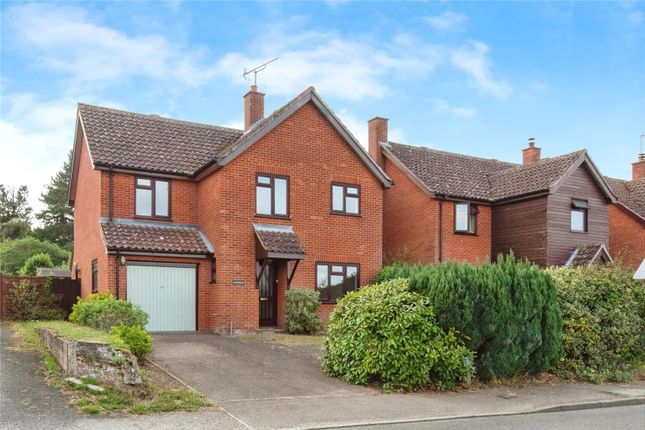 Thumbnail Detached house for sale in Bury Road, Woolpit, Bury St. Edmunds, Suffolk