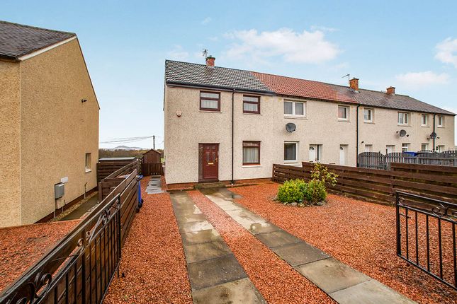 Thumbnail End terrace house for sale in Langlaw Road, Mayfield, Dalkeith, Midlothian